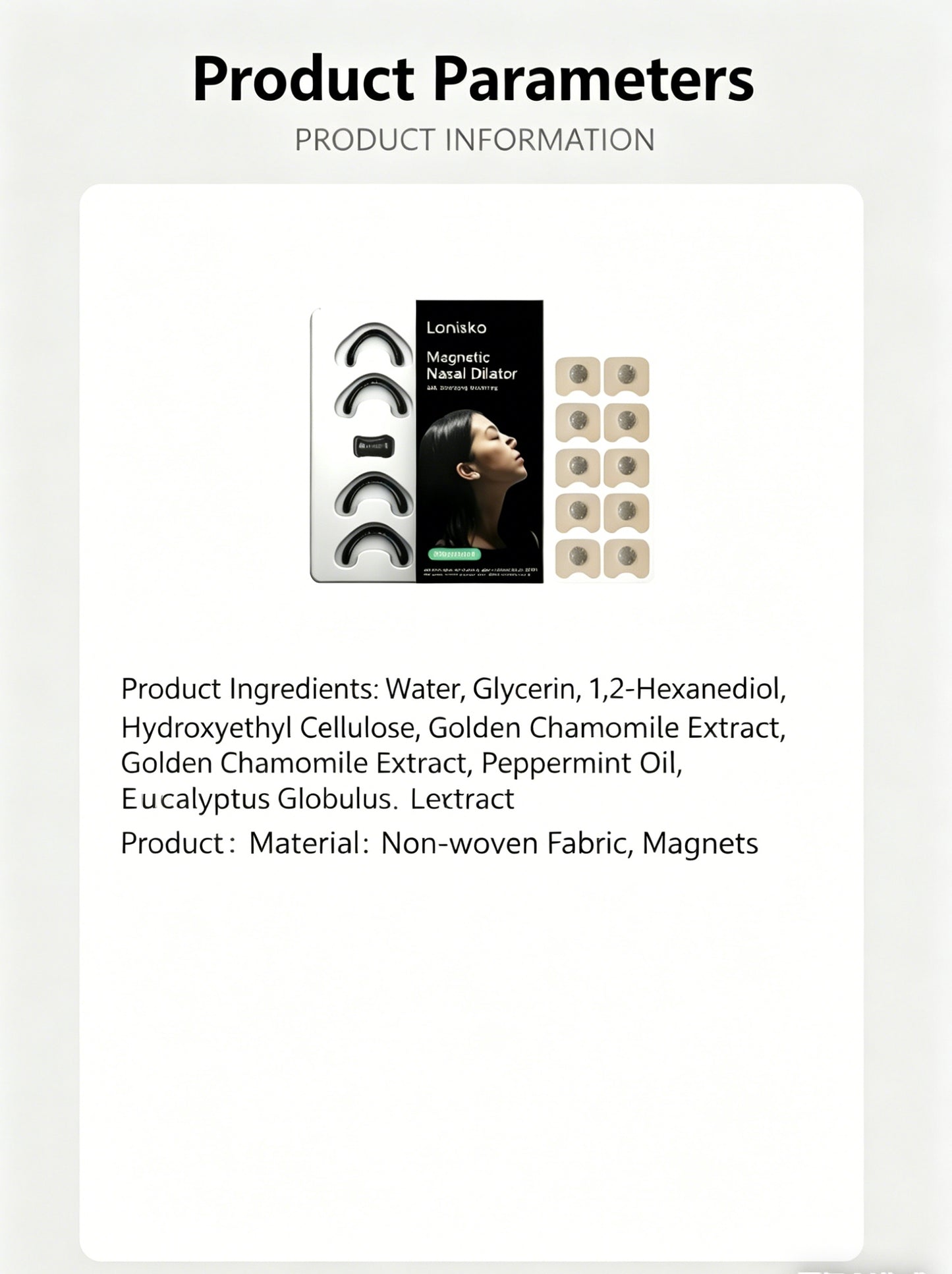 🌬️Intake Breathing Starter Kit,Our research-backed magnetic nasal dilator widens nasal passages, reduces mouth breathing, and improves your breath.Breathe better with Intake! -LIN