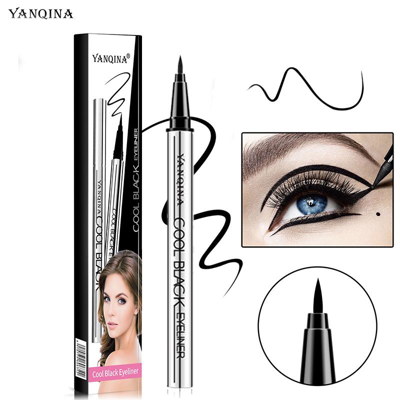 【YANQINA】Long-lasting eyeliner -lightweight, waterproof,vegan,cruelty-free,24-hour smooth application,ultra- creamy and silky smooth texture.-HS