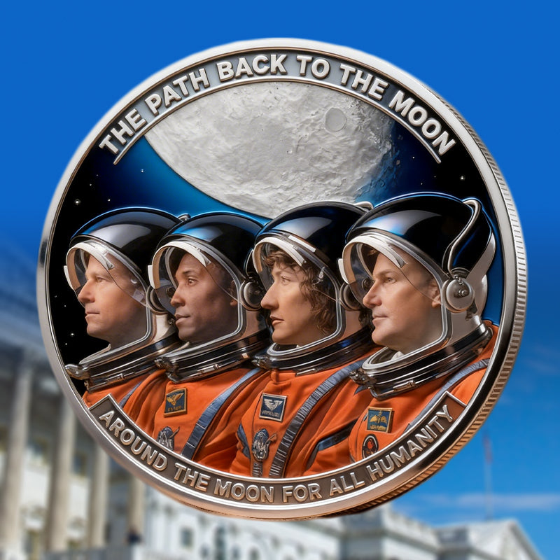 🚀Flash Sale 60% OFF 🌕 Artemis II Lunar Mission Commemorative Coin-HS