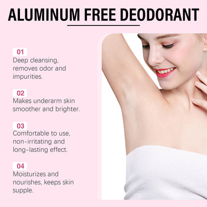Underarm Cleaning & Deodorizing Stick Long-Lasting Fresh Underarm Cleaning Stick | Gentle Odor Control & Refreshing Care-AJZ