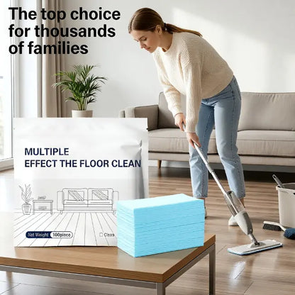 Dirty Floors? Just Drop One Tablet & Mop. Powerful multi-surface cleaning tablets that remove dirt, odors, and grime in minutes-8WX