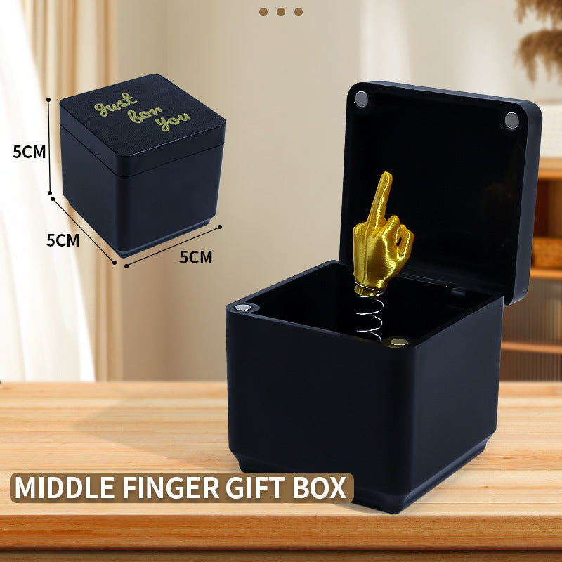 Funny Middle Finger Surprise Box | Perfect Prank Gift-AJZ