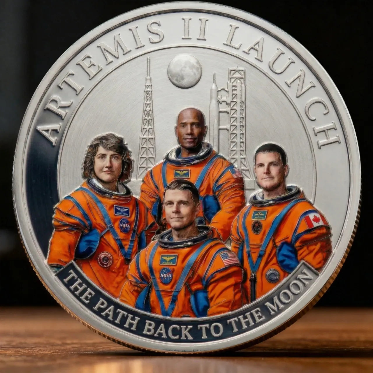🚀Flash Sale 60% OFF 🌕 Artemis II Lunar Mission Commemorative Coin 🚀🚀-HS