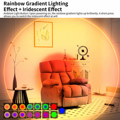 Under Cabinet Lights, Motion Sensor Night Light Indoor, Rechargeable 1500mAh LED, Auto-On Magnetic Dimmable Lamp, 7 Ambient Colors, Plug-Free Stick Anywhere Lighting for Bathroom, Bedroom, Kitchen, Stairs-8ZP