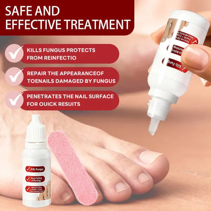 Toenail Fungus Treatment Extra Strength, Antifungal Solution for Toenail or Fingernail, Triple Action Formula for Remove Fungal, Repair and Renewal Damaged Nails-8WX