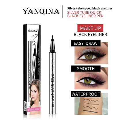 【YANQINA】Long-lasting eyeliner -lightweight, waterproof,vegan,cruelty-free,24-hour smooth application,ultra- creamy and silky smooth texture.-HS