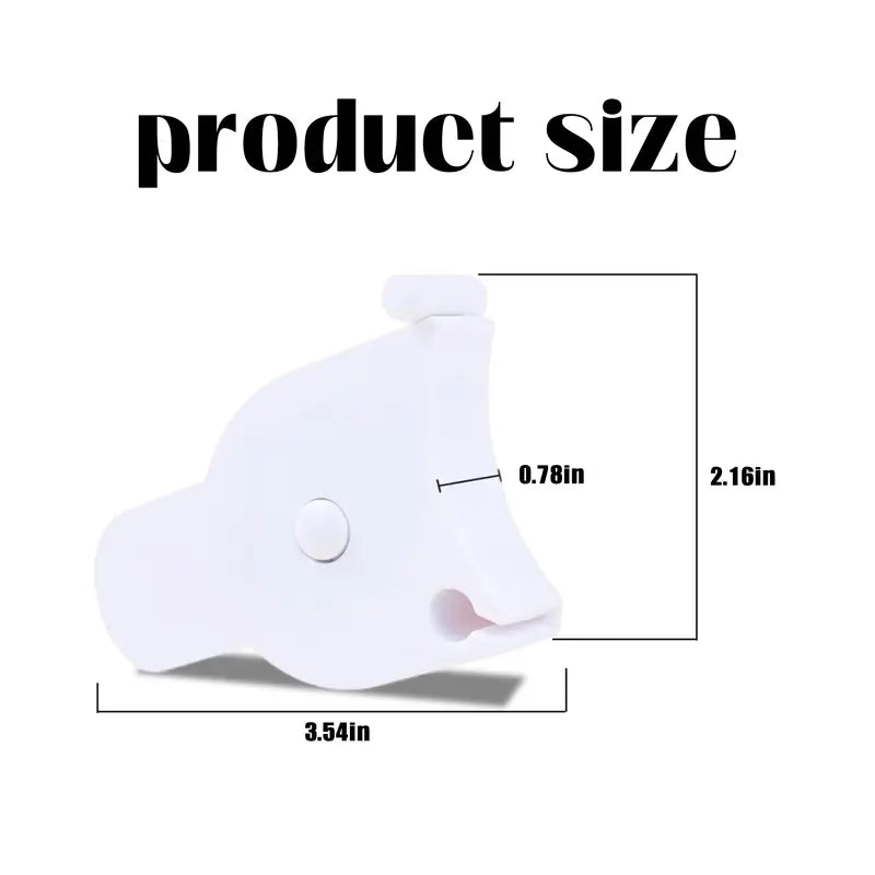 Body Measuring Tape 60 Inch, White,3D Automatic Lock for Accurate Waist/Hip Measurements-8WX