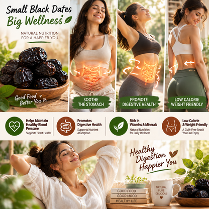 Naturally Black Dates for Daily Digestive Wellness A Simple Fruit Snack Your Whole Family Can Enjoy-ZP2