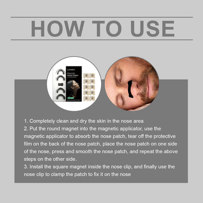 🌬️Intake Breathing Starter Kit,Our research-backed magnetic nasal dilator widens nasal passages, reduces mouth breathing, and improves your breath.Breathe better with Intake! -LIN