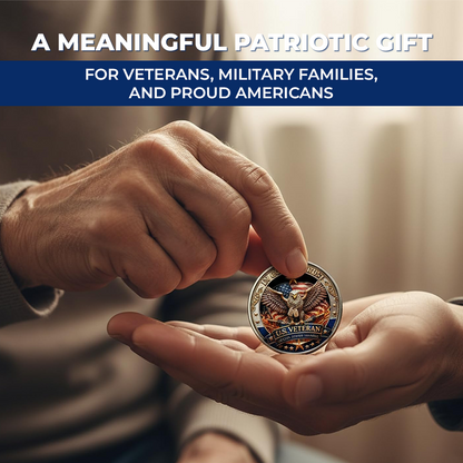 🔥Last Day 50% OFF🔥 250 Years of Freedom Veteran Tribute Coin-AJZ