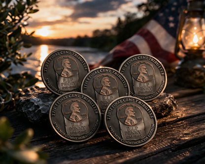 The Last Penny Commemorative Challenge Coin – Final Cent Tribute 1793–2025 Limited Edition-YAO