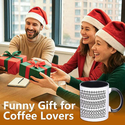Birthday Gifts for Him Husband Friends Coworkers Boss - Fun 11 Oz Ceramic Fuck This Shit Mug, Funny Coffee Mug, Funny Gag Gift for Men Women Coworkers Friends Sister Brother, Novelty Coffee Mugs-YAO