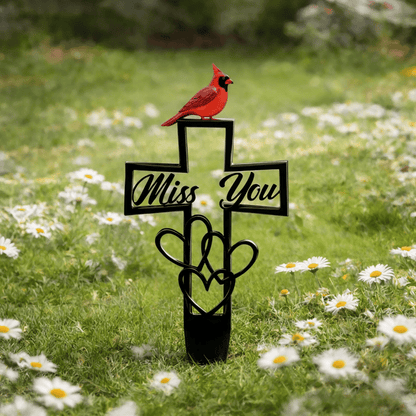 🐦LAST DAY 49% OFF -💖Metal Cemetery Memorial Plaque for Remembrance✝️-HS