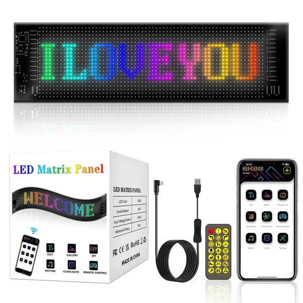✨Affichage numérique LED flexible 