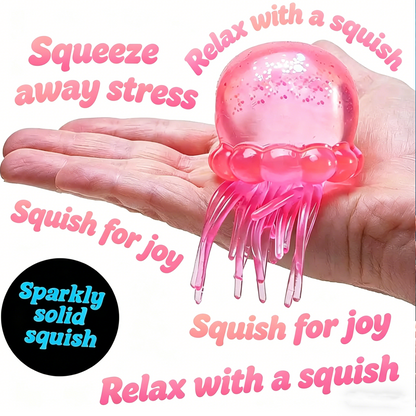 Soft gel-filled sensory squeezing toys, elastic and stretchable soft balls, Great for desk, travel, and gifting-8ZP