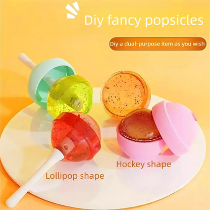 DIY Creative Popsicle/Ice Cream Mold for Home Use — Food Grade, Easy to Release-ZQ