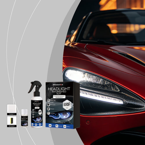 QIFOR Automotive Headlamp Restoration Fluid, oxidized and yellowed automotive headlamps, blurring enhanced crystalline coating refurbisher-AJZ