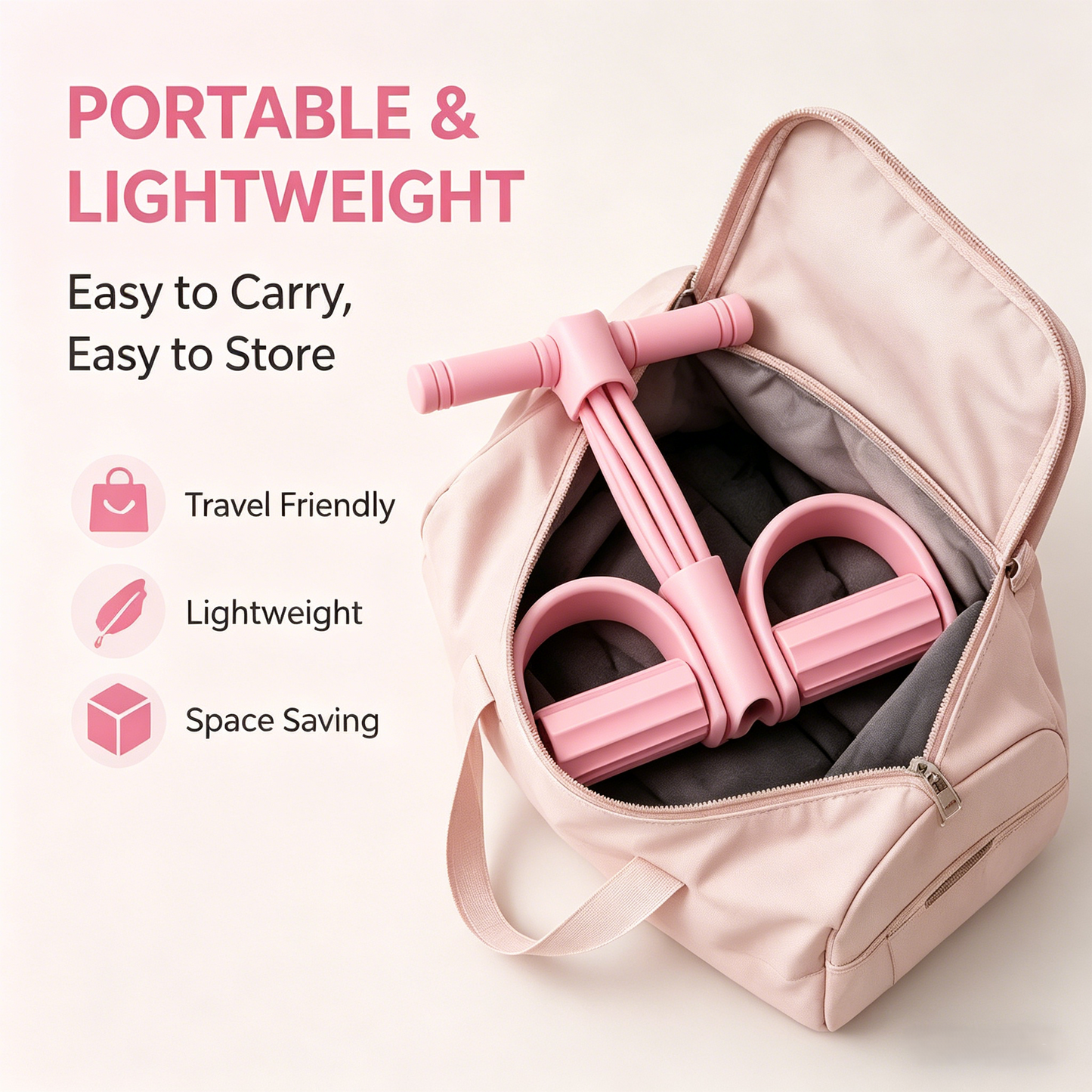 Multi-functional Pedal Resistance Band Trainer – Portable Foot Pedal Fitness Equipment Home Gym Full Body Workout Machine, Exercise Sit-ups, Yoga, Abdominal Training💪-HS