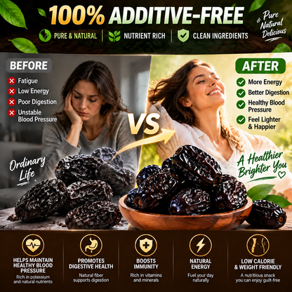 Naturally Black Dates for Daily Digestive Wellness A Simple Fruit Snack Your Whole Family Can Enjoy-ZP2