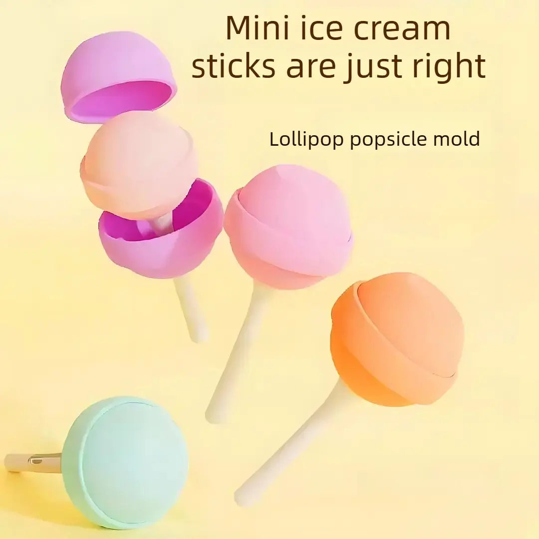 DIY Creative Popsicle/Ice Cream Mold for Home Use — Food Grade, Easy to Release-ZQ