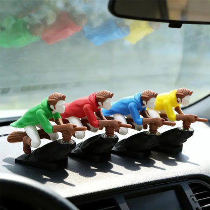 Fun Drift Turn Wizard Creative Broomstick Decoration Broomstick Dashboard Drift Ornaments Witch Wizard Flying Broom Car Interior-LIN