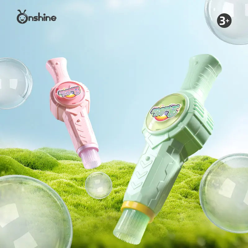 Mist Bubble Machine for Kids – Elastic Bubble Fog Wand, Smoke Bubble Sword, Interactive STEM Toy with Lights & Music, Parent-Child Fun, Outdoor Summer Play, Birthday Gift for Boys & Girls-ZQ