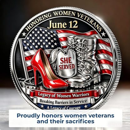🔥Last Day 50% OFF🔥Women Veterans Day Commemorative Coin-LIN