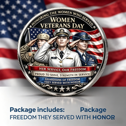 🔥Last Day 50% OFF🔥Women Veterans Day Commemorative Coin-LIN