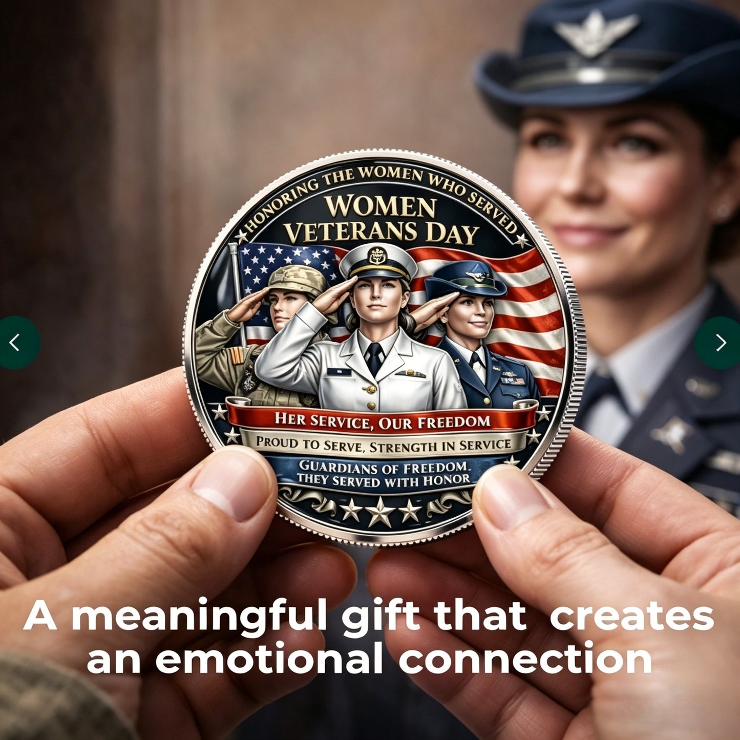 🔥Last Day 50% OFF🔥Women Veterans Day Commemorative Coin-LIN