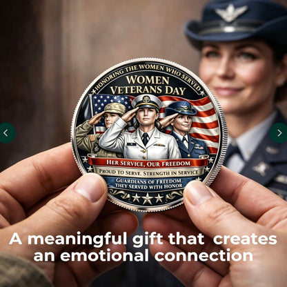 🔥Last Day 50% OFF🔥Women Veterans Day Commemorative Coin-LIN