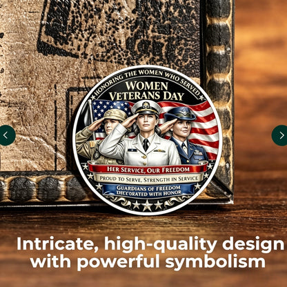 🔥Last Day 50% OFF🔥Women Veterans Day Commemorative Coin-LIN