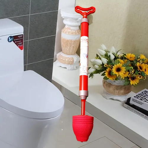 All-Purpose Toilet Unclogging Tool: Nemesis forKitchenSewer and Bathroom Clogs, New High-PowerUncloggingGadget-LIN