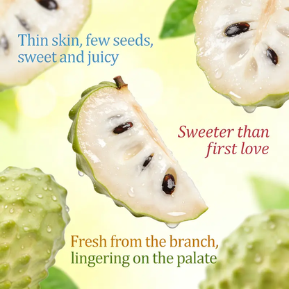 Sugar Apple seeds, suitable for greenhouses and outdoor gardens, easy-to-cultivate fruit tree seeds.-LIN