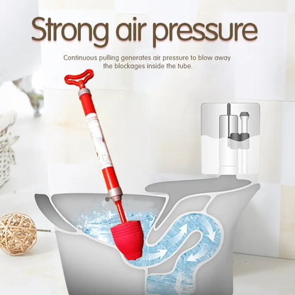 All-Purpose Toilet Unclogging Tool: Nemesis forKitchenSewer and Bathroom Clogs, New High-PowerUncloggingGadget-LIN