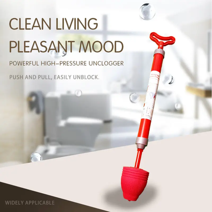 All-Purpose Toilet Unclogging Tool: Nemesis forKitchenSewer and Bathroom Clogs, New High-PowerUncloggingGadget-LIN