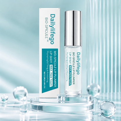 💋Bio-Spicule Lip Plumping Shot-Instant Volume Look • Glass Glow Finish • Nourishing Lip Care-HS